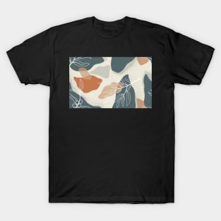 Flowers & Leaves Abstract | Urban Finery T-Shirt